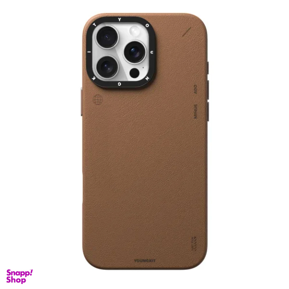 قاب گوشی موبایل یانگ کیت مدل Simple Matte Leather مناسب اپل iPhone 16 Pro Max