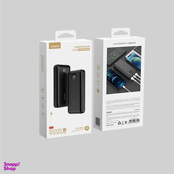 پاوربانک جووی مدل jp-289 Wireless ظرفیت 20000 میلی آمپر ساعت