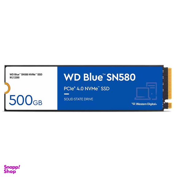 حافظه SSD اینترنال وسترن دیجیتال WD Blue SN580 ظرفیت 500 گیگابایت