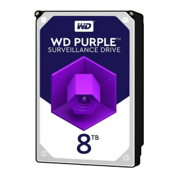 هارددیسک اینترنال وسترن دیجیتال مدل Purple WD80PURZ ظرفیت 8 ترابایت