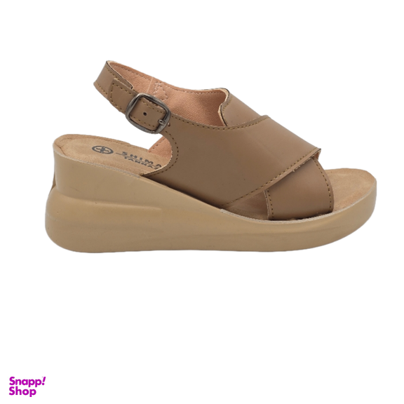 صندل زنانه شیما مدل طناز کد 629389 رنگ نسکافه ای