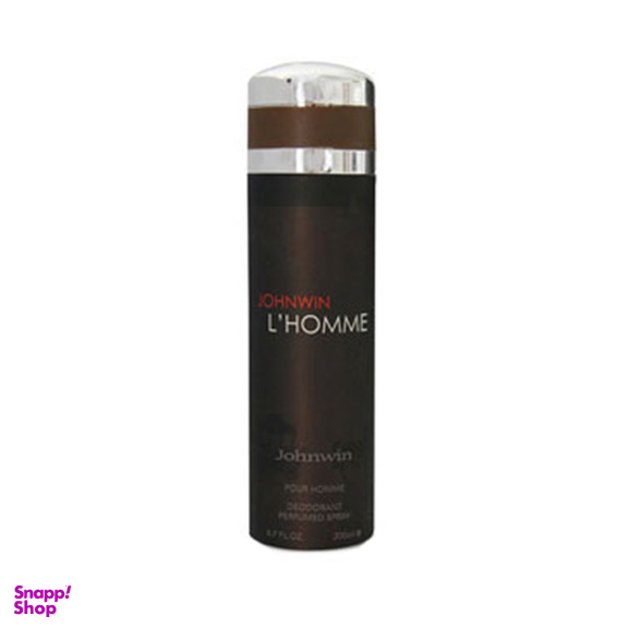 اسپری بدن مردانه جانوین مدل LHomme حجم 200 میلی لیتر
