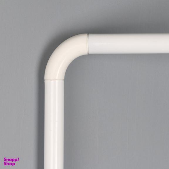 میله پرده حمام پیسو مدل U-AL سایز 90x90 سانتی متر