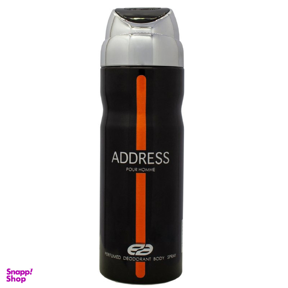 ادو تویلت مردانه عماد آرا مدل ADDRESS حجم 100 میلی لیتر به همراه اسپری بدن عمادآرا مدل ADDRESS حجم 200 میلی لیتر