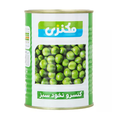 کنسرو نخود سبز مکنزی وزن 380 گرم