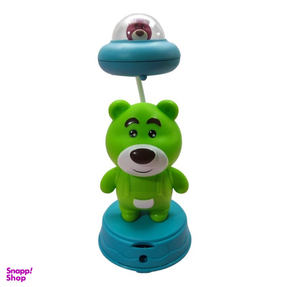 چراغ مطالعه شارژی تراش دار طرح خرس مدل 956