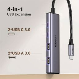 هاب 4 پورت USB یوگرین مدل CM473 کد 15395