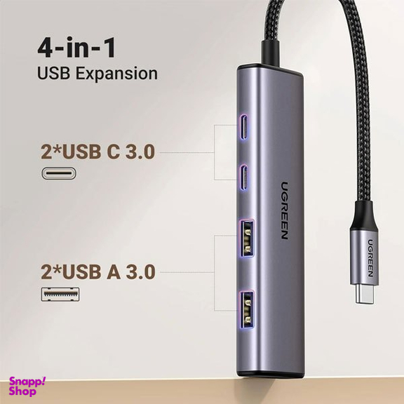 هاب 4 پورت USB یوگرین مدل CM473 کد 15395