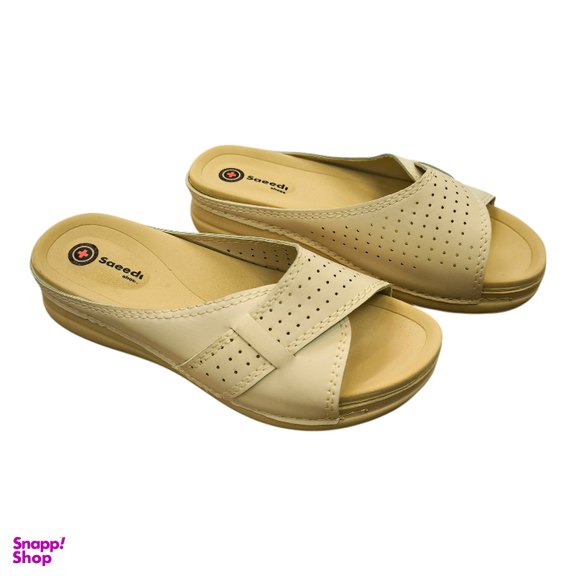 دمپایی طبی زنانه سعیدی مدل 206 ویانزا رنگ کرم