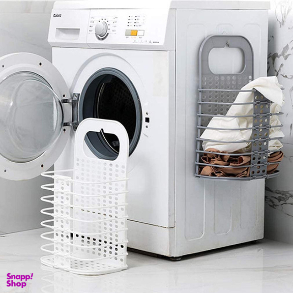 سبد رخت چرک مدل تاشو سیلیکونی