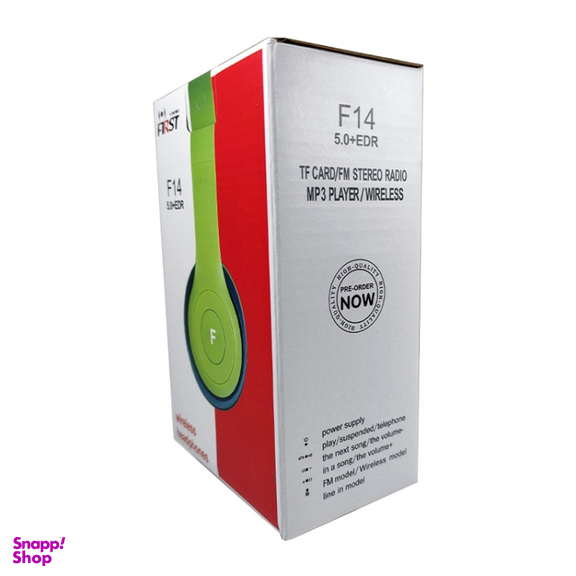 هدفون بی سیم بلوتوثی فرست مدل F14