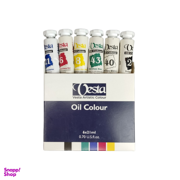 رنگ روغن وستا حجم 120 میلی لیتر