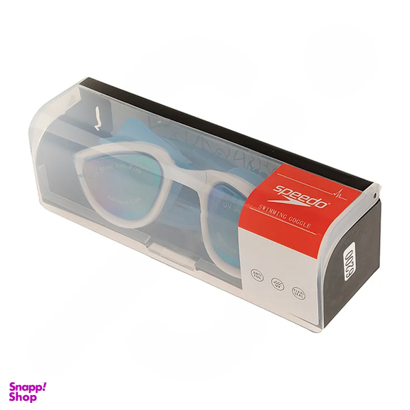 عینک شنا اسپیدو مدل ضدبخار کد UV NEW به همراه محفظه حمل