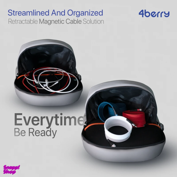 کابل تبدیل Type-C به Lightning فوربری مدل Magnetic KS-CL01-20W طول 1 متر