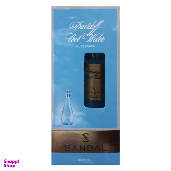 عطر جیبی زنانه صندل مدل DAVIDOFF COOL WATER حجم 25 میلی لیتر