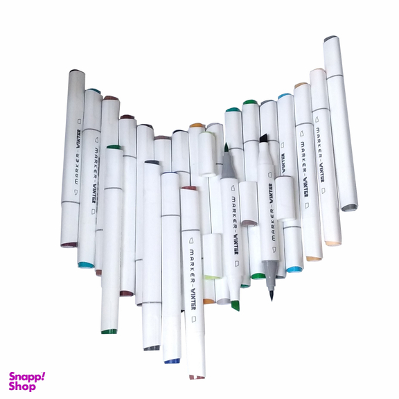 ماژیک راندو دوسر Winter کد M2W22 مجموعه 22 عددی