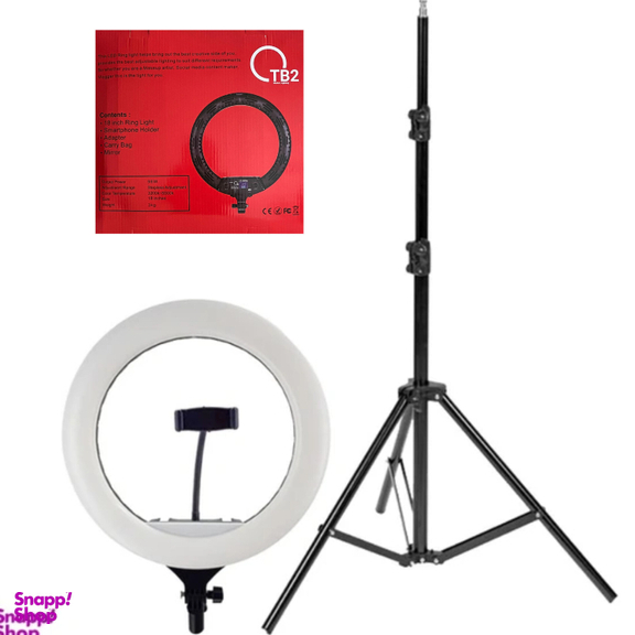 رینگ لایت 96 وات مدل TB2 JT-416 Pro به همراه سه پایه