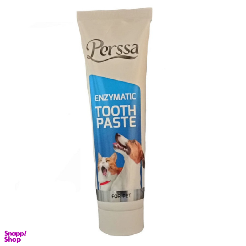 خمیر دندان سگ و گربه پرسا مدل Thooth paste وزن 100 گرم