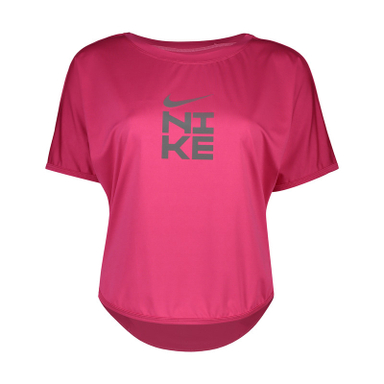 تیشرت ورزشی زنانه طرح نایک کد 03 Nike رنگ سرخابی