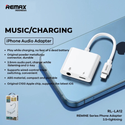 مبدل لایتنینگ به AUX و لایتنینگ ریمکس مدل LA12