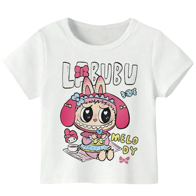 تیشرت دخترانه مدل A26 Labubu