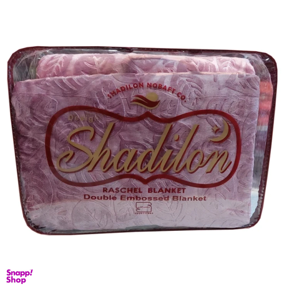 پتو دو نفره شادیلون طرح لیانا