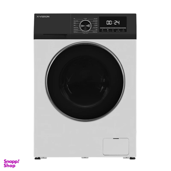 ماشین لباسشویی ایکس ویژن مدل TP92-BWD ظرفیت 9 کیلوگرم