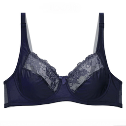 سوتین زنانه نوشه پوش کد 20407 رنگ سرمه ای