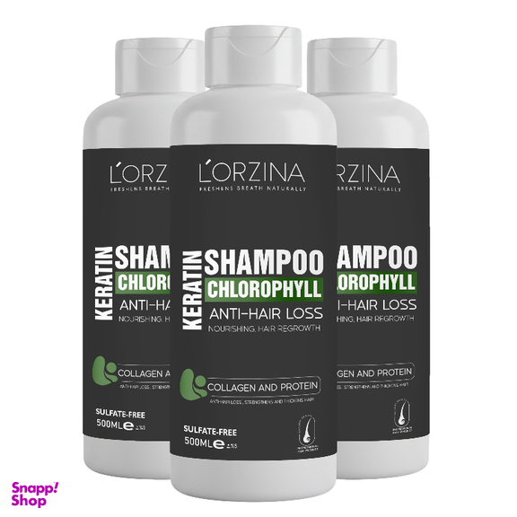 شامپو بدون سولفات لورزینا مدل اسکراپ حجم 500 میلی لیتر