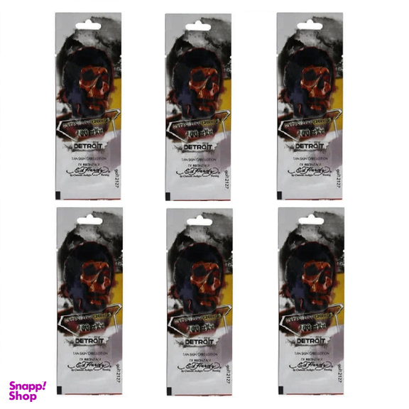لوسیون سولاریوم اد هاردی 400XXX مدل Golden Glow حجم 20 میلی لیتر مجموعه 6 عددی