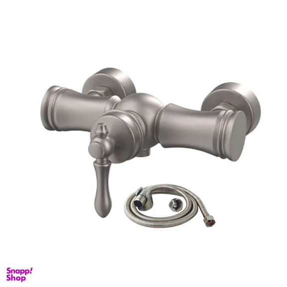 شیر سرویس بهداشتی کسری مدل ناپل به همراه شلنگ توالت