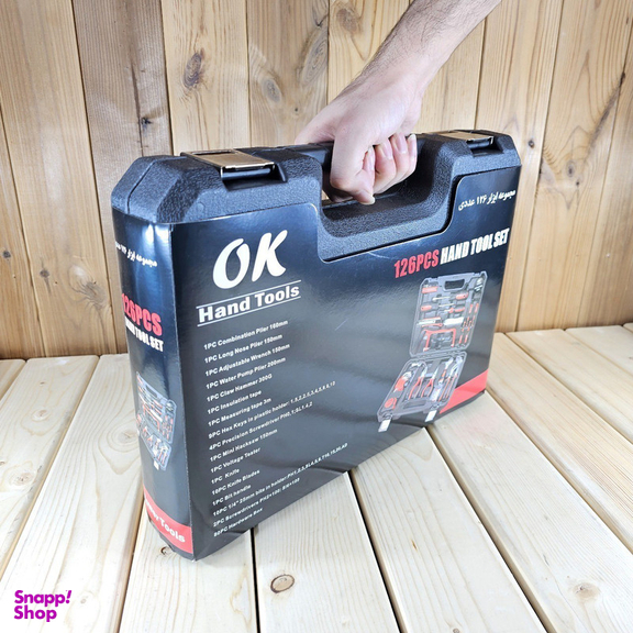 ابزار اوکی مدل OK-PAC125 مجموعه 125 عددی