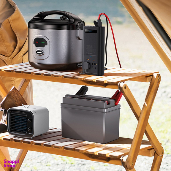 مبدل برق خودرو باسئوس مدل Power Inverter 300W