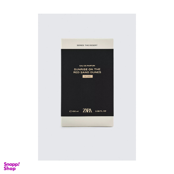 ادوپرفیوم مردانه زارا مدل sunrise on the red sand dunes حجم 100 میلی لیتر