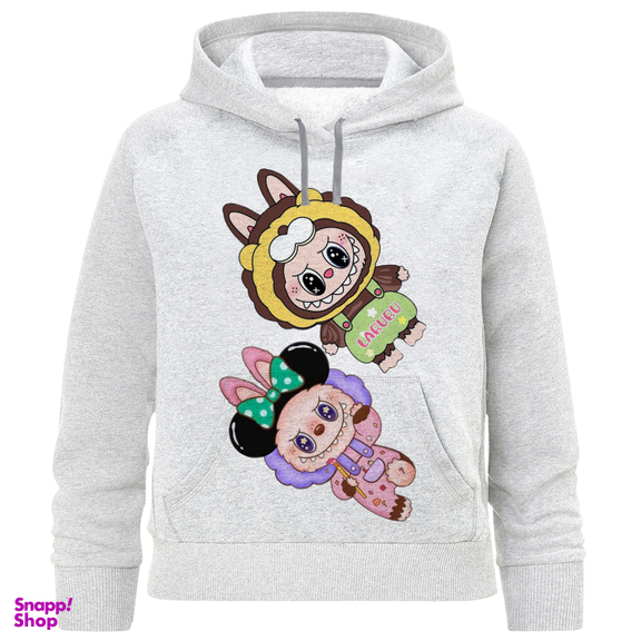 هودی دخترانه طرح لبوبو مدل A354