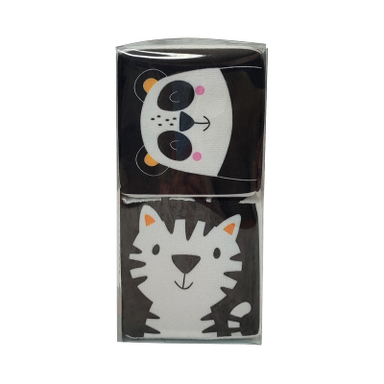 بازی آموزشی انتشارات ماه کوچولو مدل مکعب ابری پارچه ای بسته 2 عددی