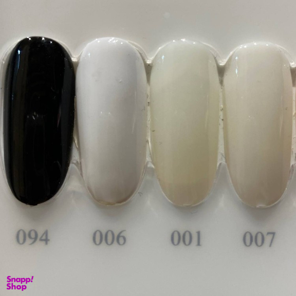 لاک ژل ناخن پرنسس شماره 006 رنگ سفید حجم 10 میلی لیتر