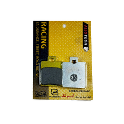 لنت ترمز عقب موتور سیکلت آیسوتک مدل ALV-SYM  مناسب فیدل / SF180 / J200 / Lucky180 / SR200 بسته 2 عددی