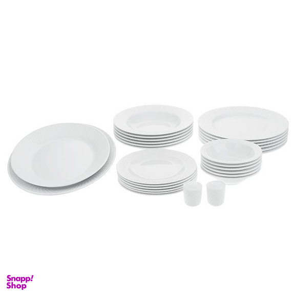 سرویس غذاخوری 28 پارچه چینی زرین ایران مدل رادیانس درجه 3