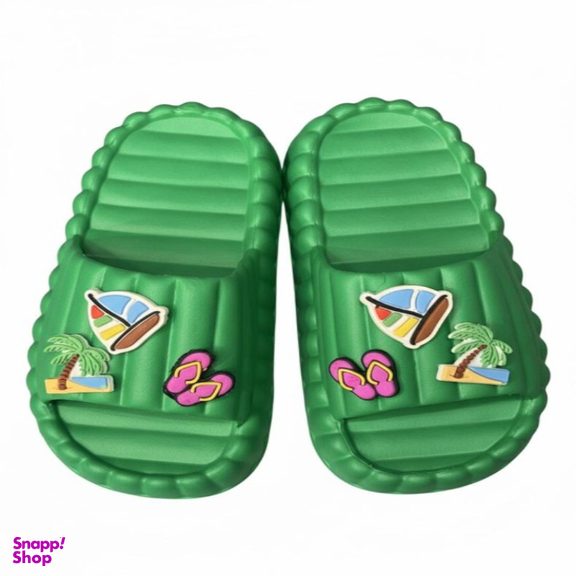 دمپایی زنانه طرح الیس سارگل رنگ سبز