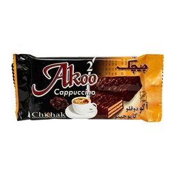 ویفر اکو دوقلو کاپوچینو چیچک بسته 12 عددی