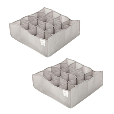 نظم دهنده جوراب و لباس زیر مای هوم مدل 16 خانه بسته 2 عددی