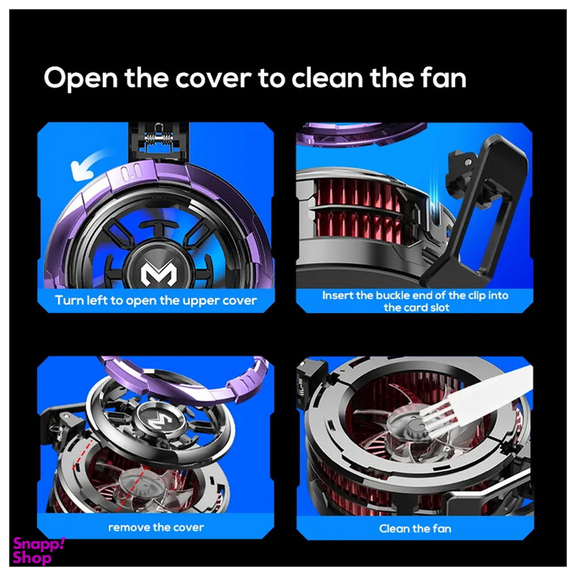 فن خنک کننده موبایل ممو مدل CX08 Pro