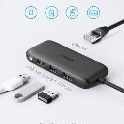 هاب 3 پورت USB-C انکر مدل Powerhub Classic A8323