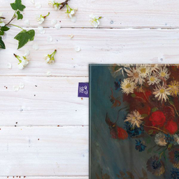 کاغذ کادو ترمه طراحان ایده مدل طبیعت بی جان از ونگوگ کد art0049