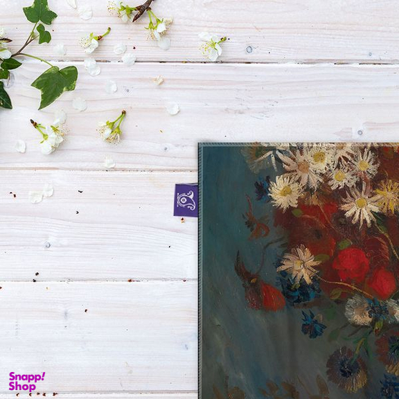 کاغذ کادو ترمه طراحان ایده مدل طبیعت بی جان از ونگوگ کد art0049