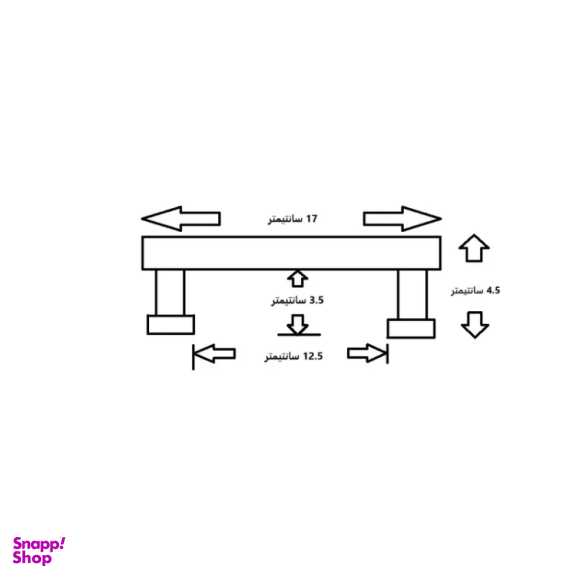 دستگیره کمکی کد ALK17