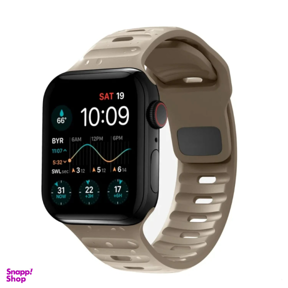 بند ساعت هوشمند اسپیگن مدل Sport Strap Band مناسب اپل واچ سایز 38/40/41 میلی‌ متر