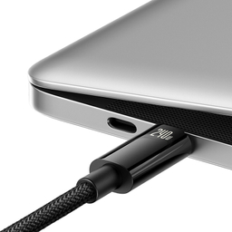 کابل تبدیل USB-C بیسوس مدل (TUNGSTEN GOLD (240W طول 2 متر