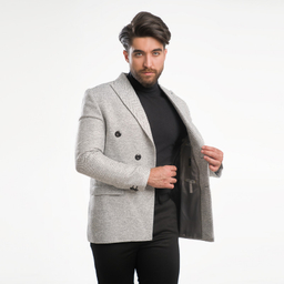 کت مردانه مدل جناقی دبل برس 1-1